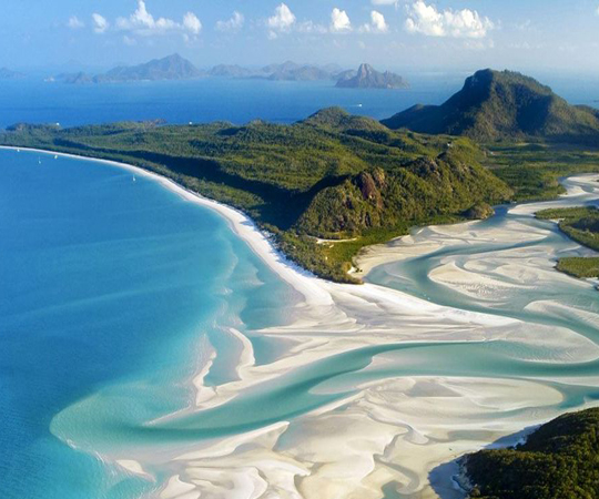 Белые пляжи в Австралии