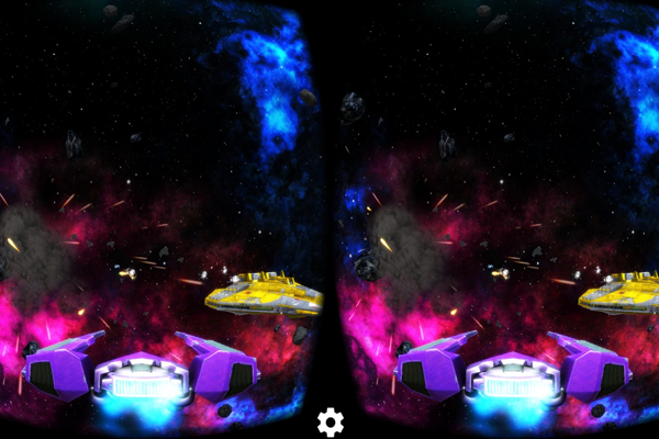 Игра аркада - Deep Space Battle VR