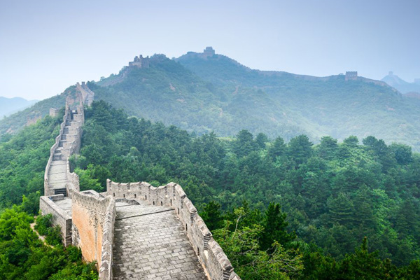 пейзажи Великой Китайской стены
