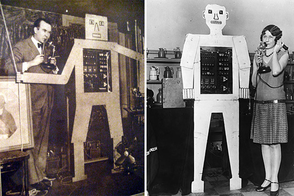 Великий робототехник Рой Уэнсли - конструкция Герберт Телевокс