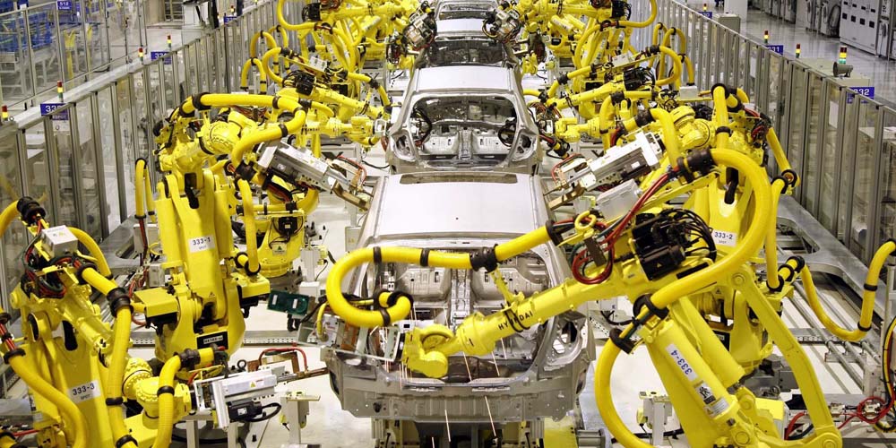 Применение промышленных роботов: популярные направления роботизации