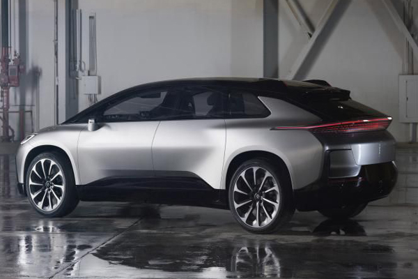 автомобиль Faraday Future ff 91