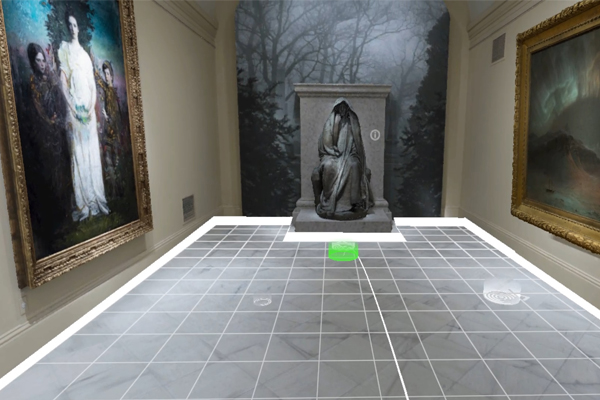 VR разработки Смитсоновский музей американского искусства 