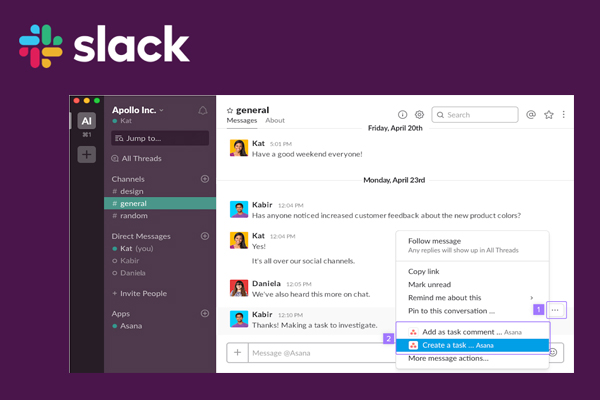 Slack - корпоративный мессенджер для команды
